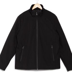 Calvin Klein Stand Collar Water Resistant Jacket black NWT in‎ packaging